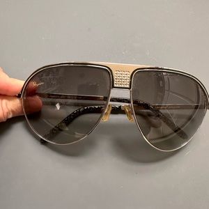 Original Penguin Brand Corsica Silver Mens Aviators